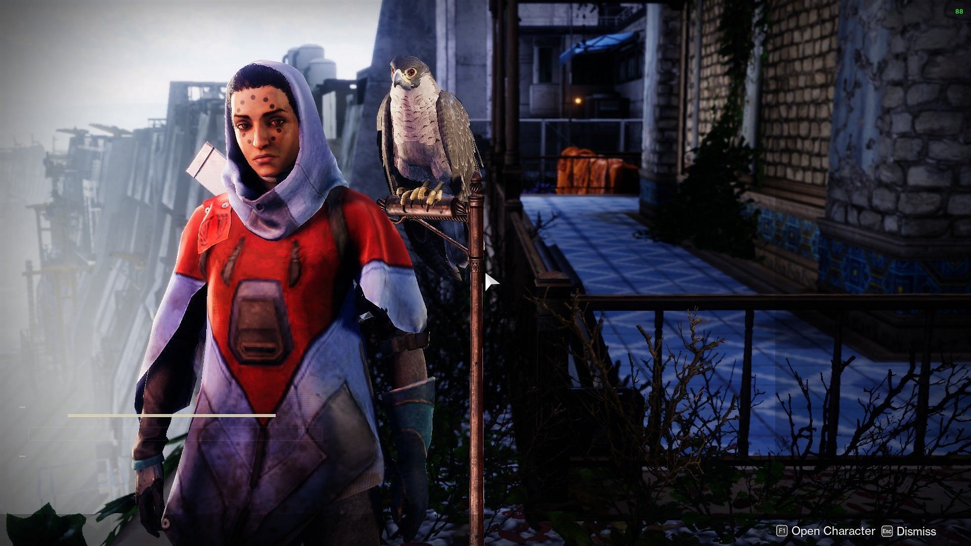 Hawthorne at the Tower (Image via Bungie) 