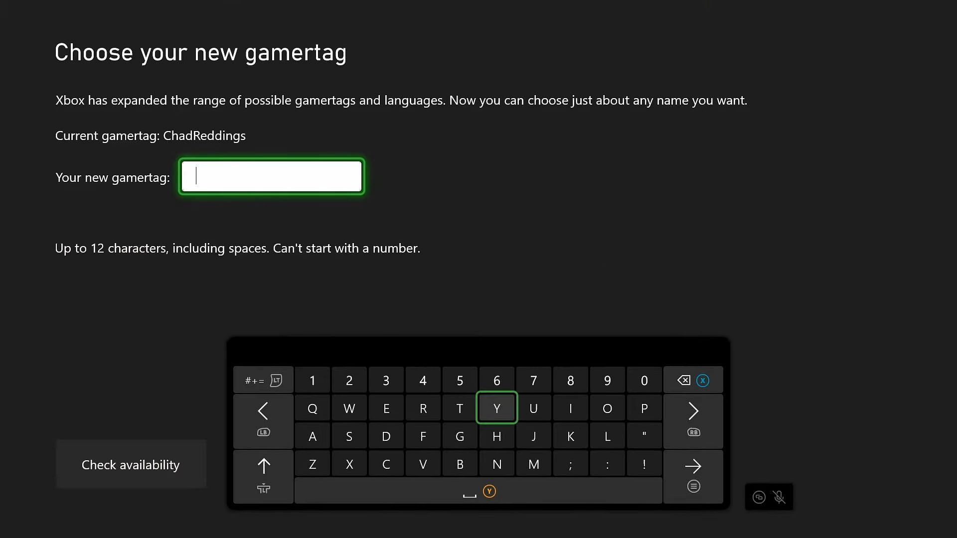 Change your Gamertag to change name on Rainbow Six Siege on Xbox. (Image via Xbox || Chad Reddings/YouTube)