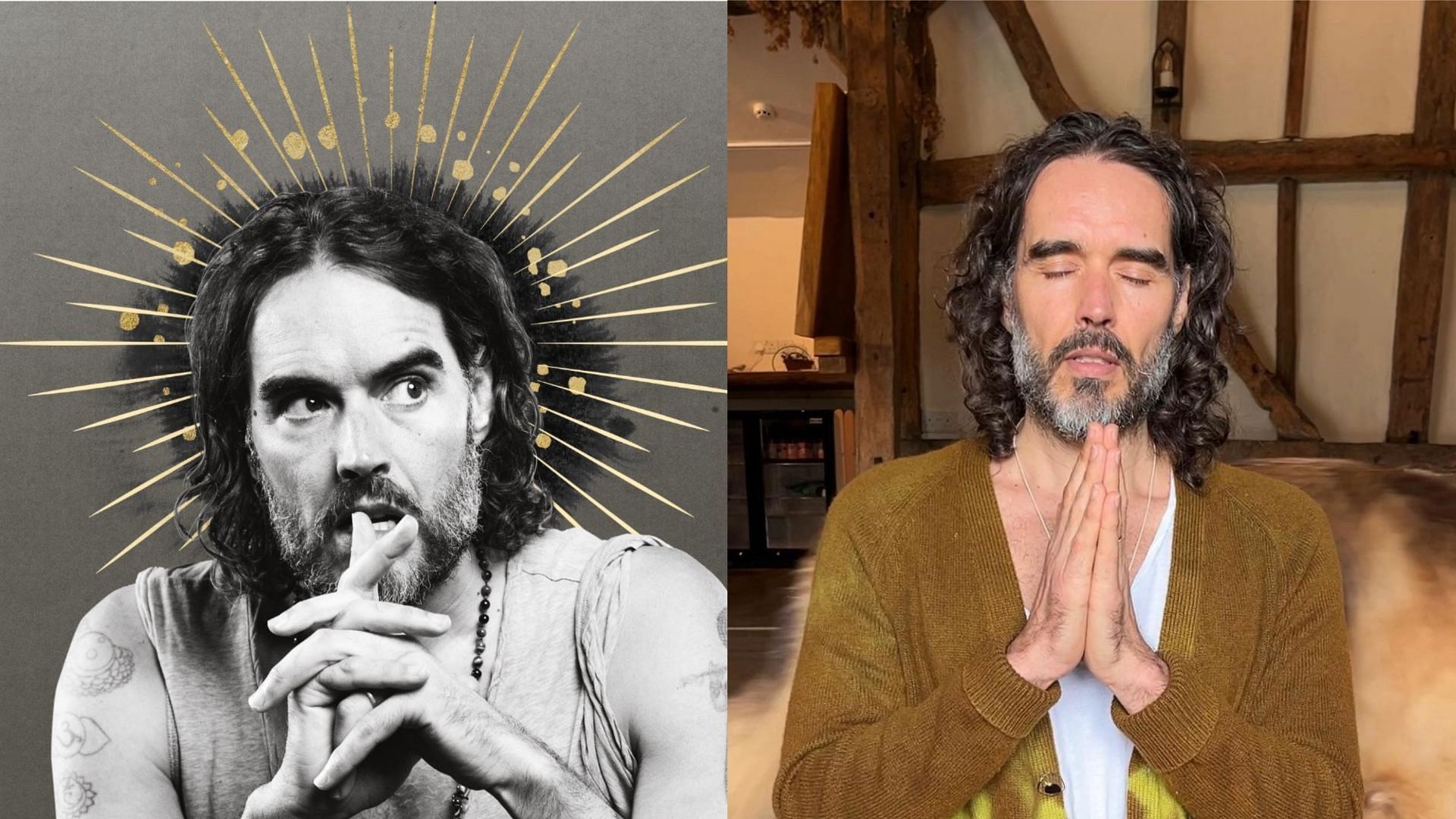 Comedian Russell Brand has decided to be baptized (Image via Instagram / @russellbrand)