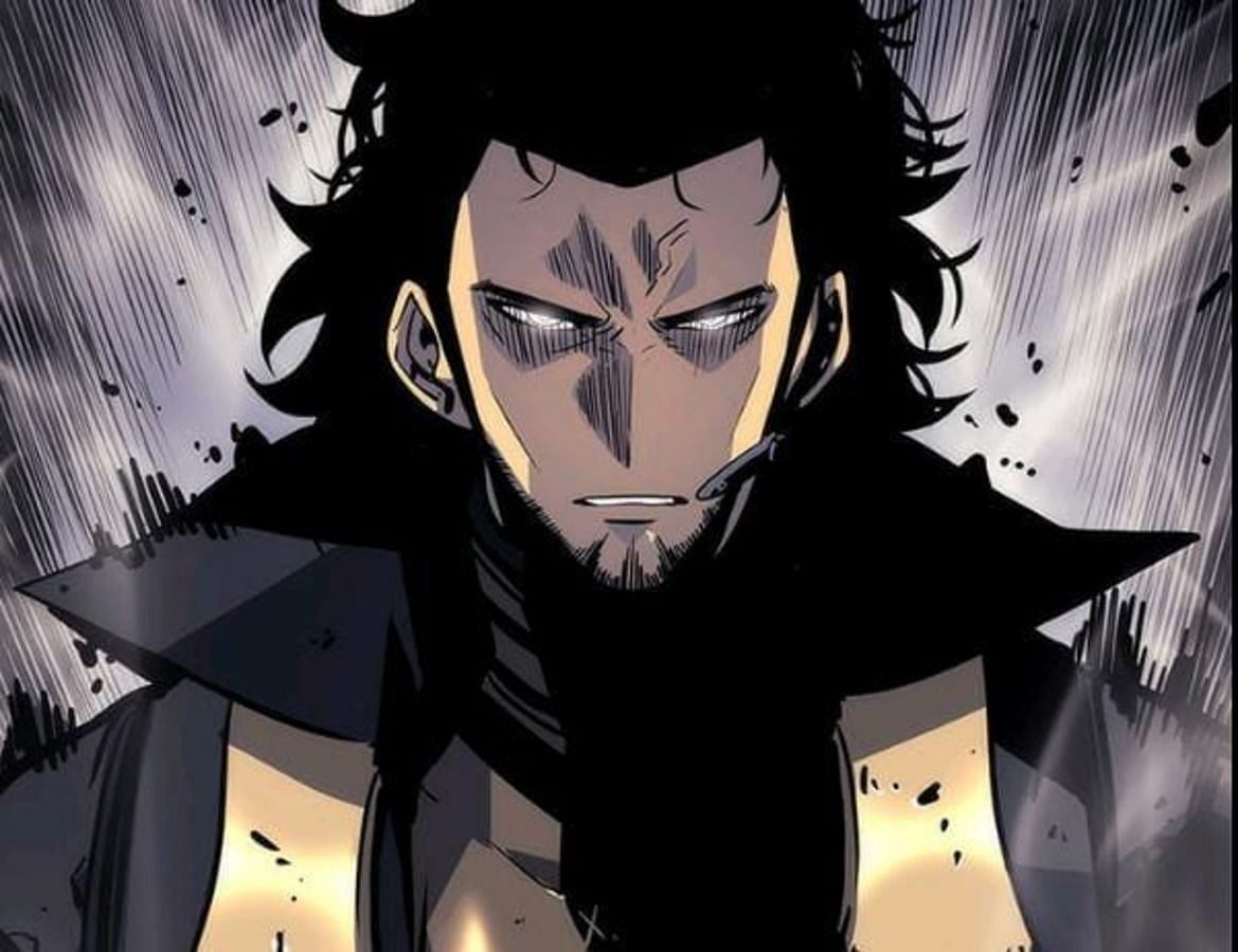 Goto Ryuji as seen in the manhwa (image via Chugong/DUBU/Webtoon)