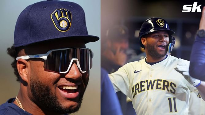 WATCH: Brewers top prospect Jackson Chourio launches first home run of MLB career