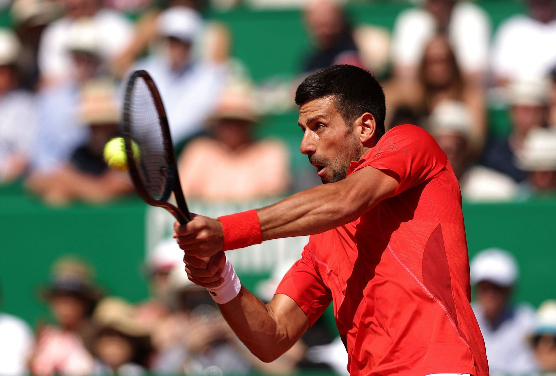 Novak Djokovic at the 2024 Rolex Monte-Carlo Masters