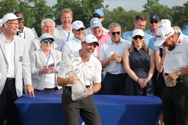 Watch: Rory McIlroy sings 'Don't Stop Believing' while sipping beer during the Zurich Classic win celebration