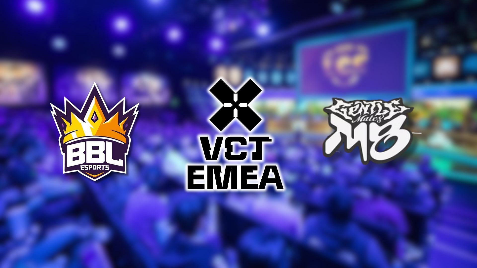 BBL Esports vs Gentle Mates M8 at VCT EMEA Stage 1.