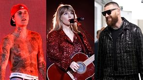 Travis Kelce reacts to girlfriend Taylor Swift getting pranked during Justin Bieber's 'Punk'd' episode