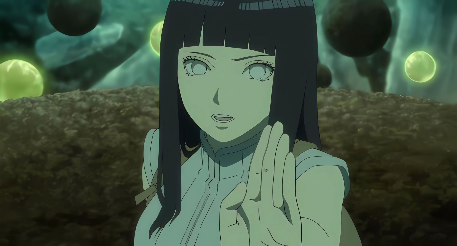 Hinata as seen in the movie (Image via Studio Pierrot)