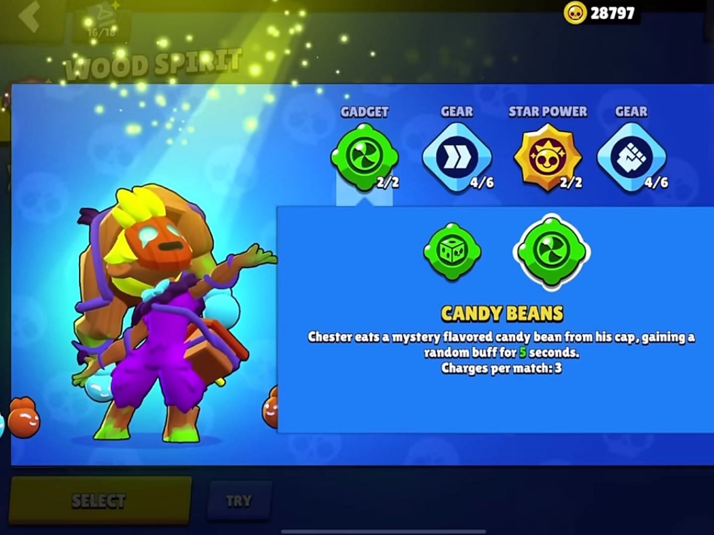 Candy Beans Gadget (Image via Supercell)