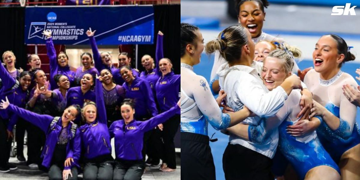 NCAA Women's Gymnastics National Semifinals 2024 Full List of