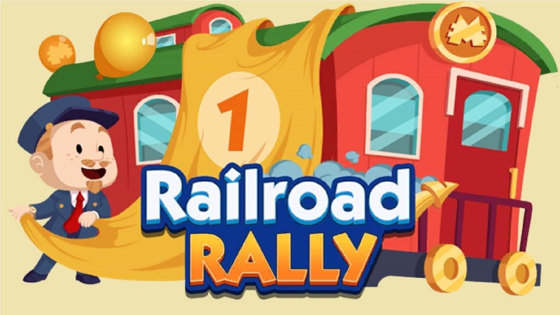 Railroad Rally is the current ongoing event (at the time of writing) in Monopoly Go (Image via Scopely)