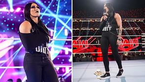 Current WWE champion acknowledges Rhea Ripley after she was forced to vacate her title on RAW
