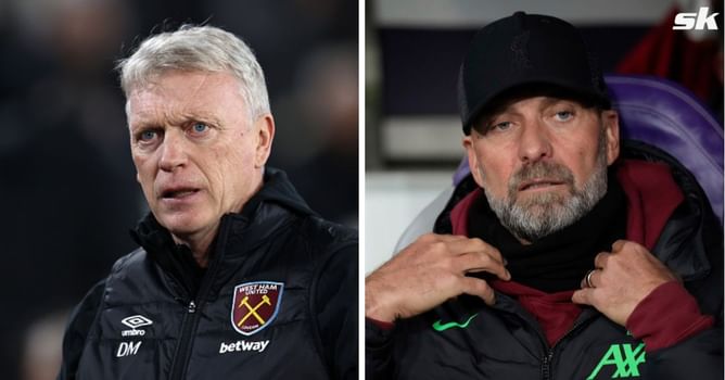 "I'll be glad he's gone" - David Moyes on Jurgen Klopp's decision to leave Liverpool at the end of the season
