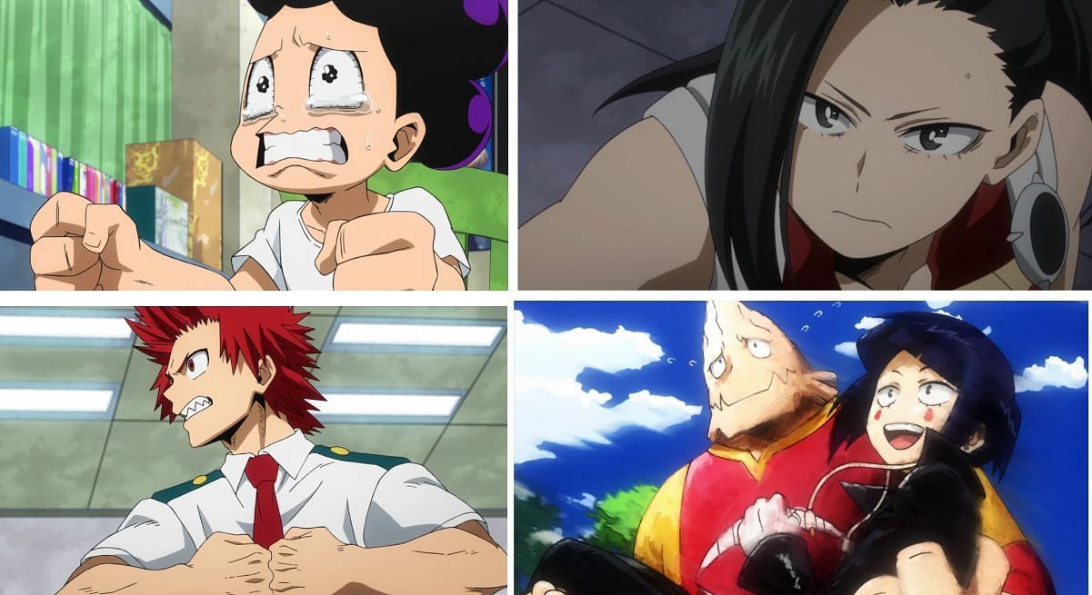 Multiple students in My Hero Academia