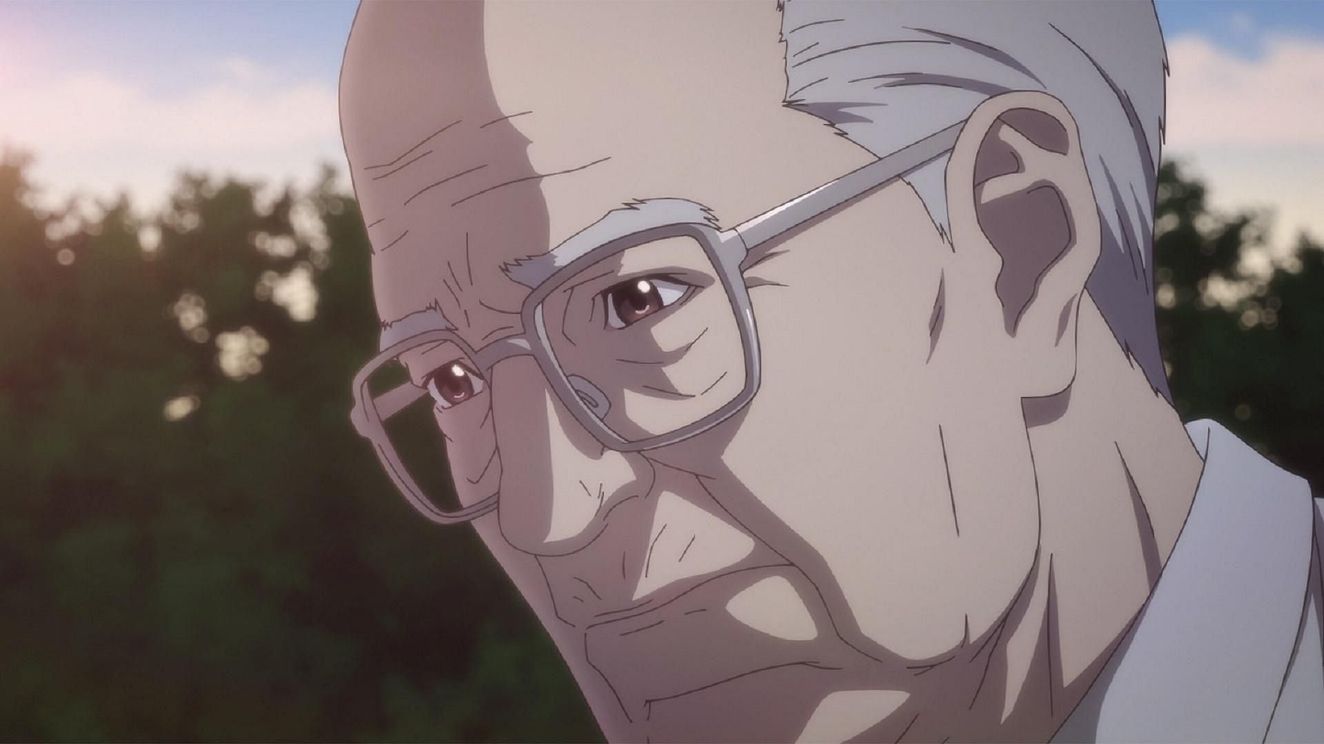 Ichiro Inuyashiki as seen in the anime series (Image via MAPPA Studios)