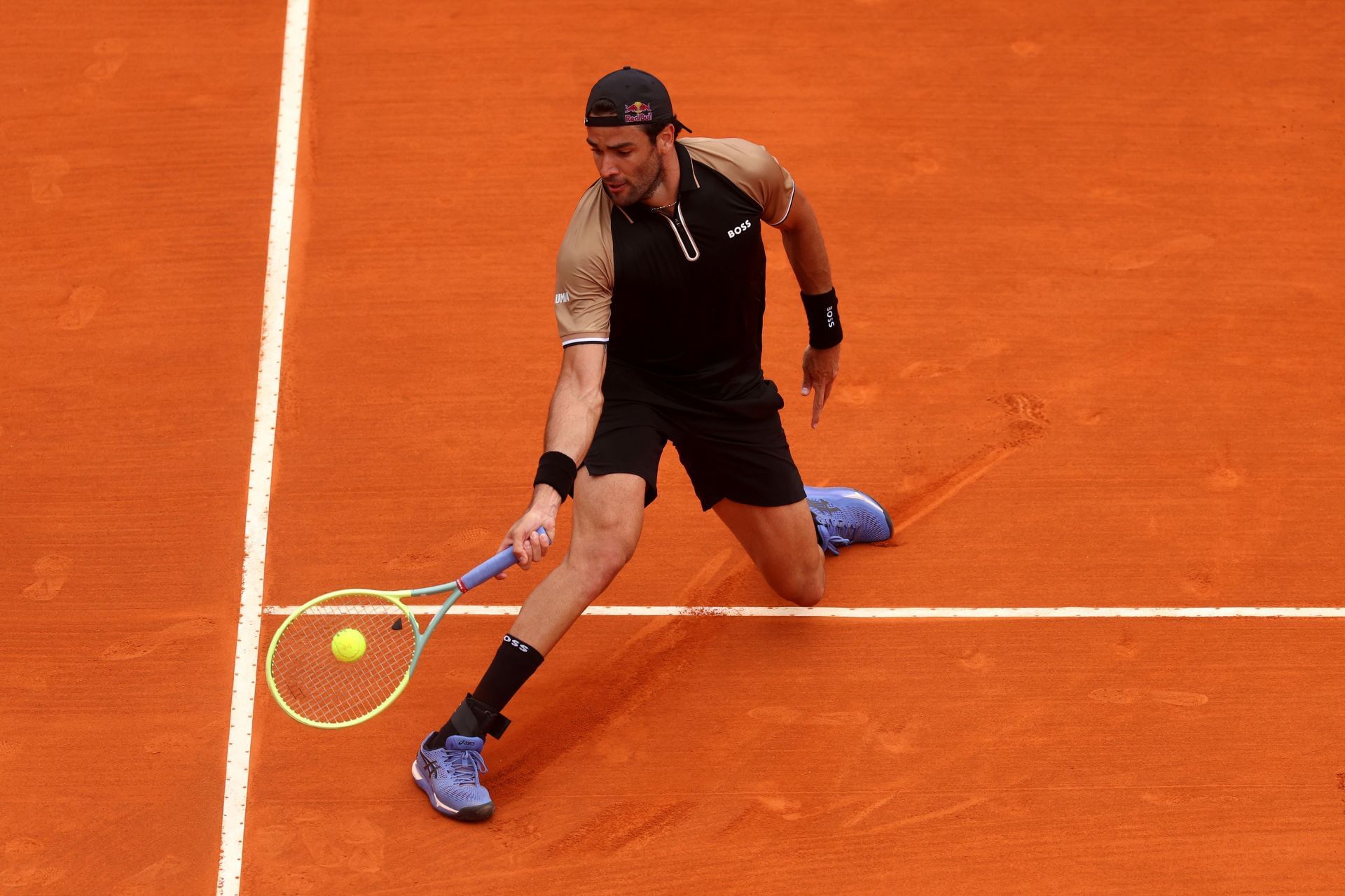 Matteo Berrettini at the 2024 Rolex Monte-Carlo Masters