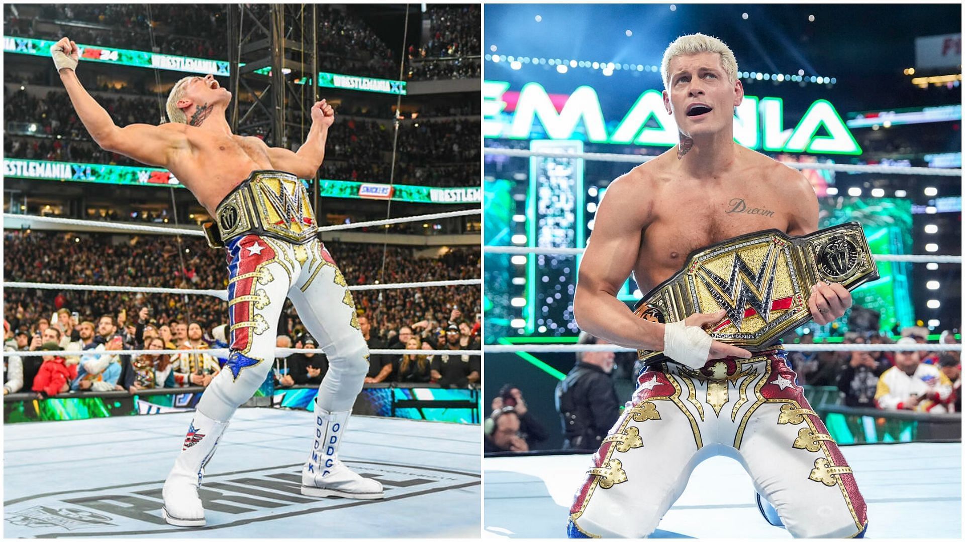 Cody Rhodes made history at WWE WrestleMania 40.