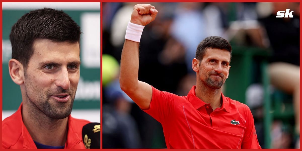 Novak Djokovic is playing at the Monte-Carlo Masters.