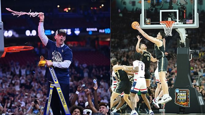 "They had no chance to win no matter how well Zach played": 2x national champ Dan Hurley speaks on UConn's gameplan following national title win