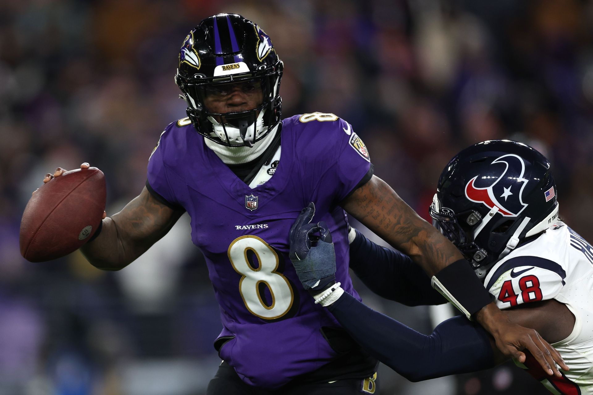 Lamar Jackson at AFC Divisional Playoffs: Houston Texans vs. Baltimore Ravens