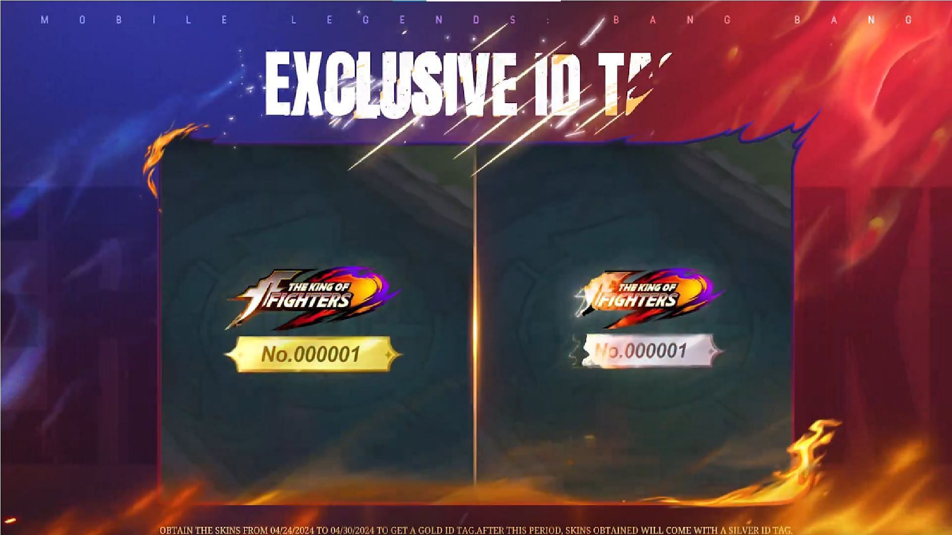 New Golden and Silver ID Tags (Image via Moonton)