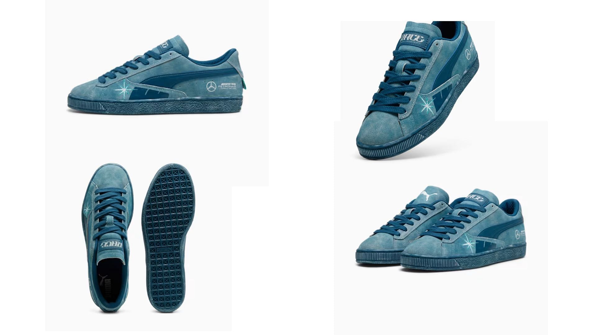 The crew go summer collection by Puma x Mercedes AMG Petronas F1 team ( Image via Puma)