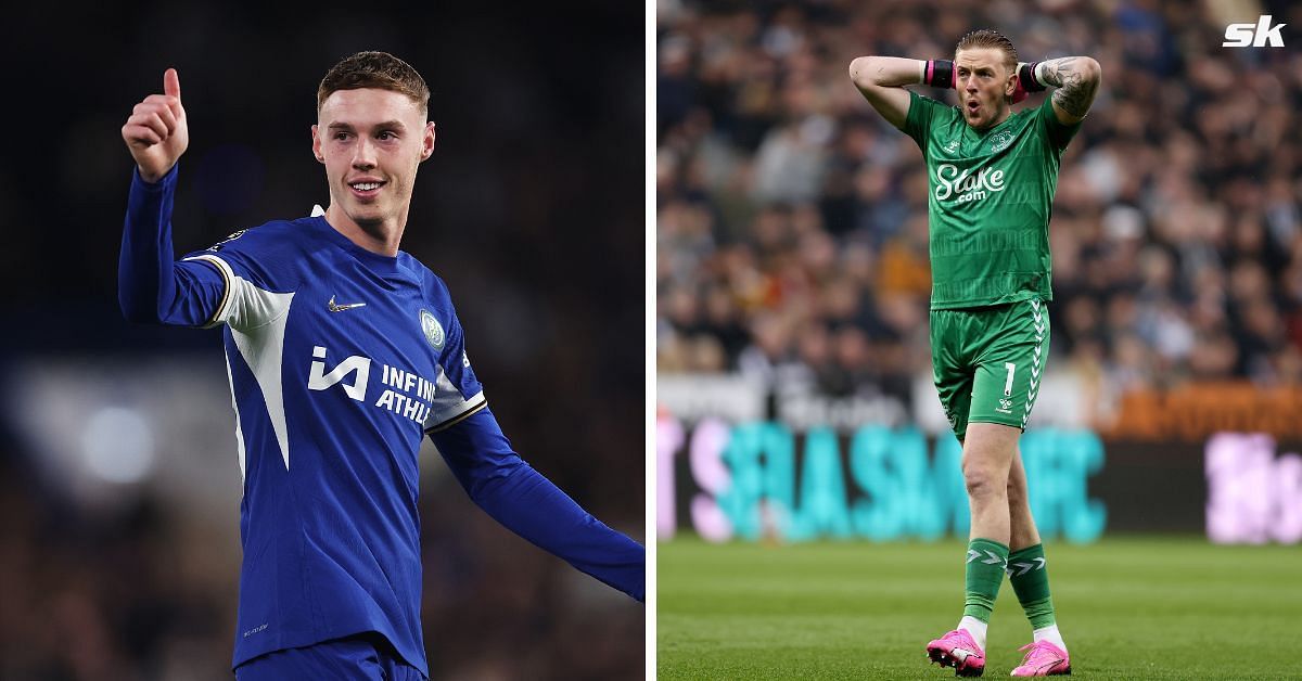 Cole Palmer scores hattrick in 16 minutes for Chelsea vs Everton as Jordan Pickford error exploited with incredible goal from distance