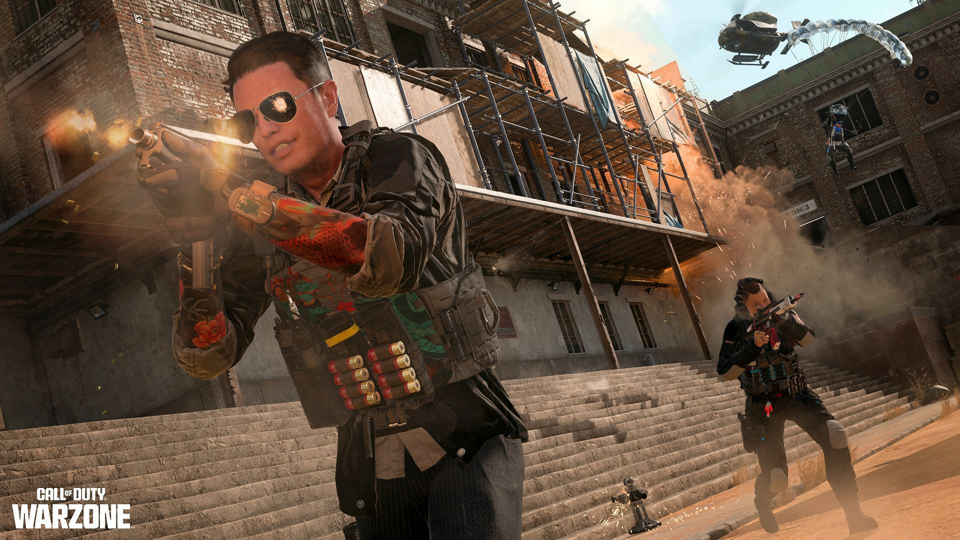 An Operator shooting their rifle in Warzone Season 3