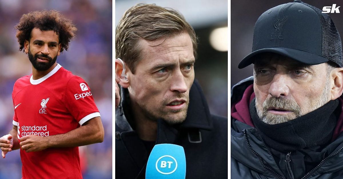 Peter Crouch offers his take on the touchline row between Salah and Klopp