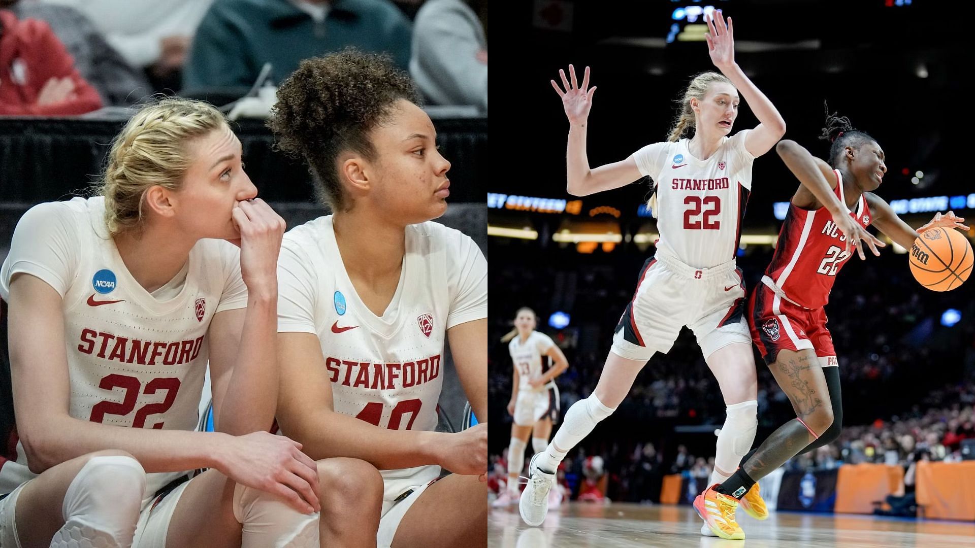 Stanford Cardinal forward Cameron Brink was selected second overall in the WNBA draft