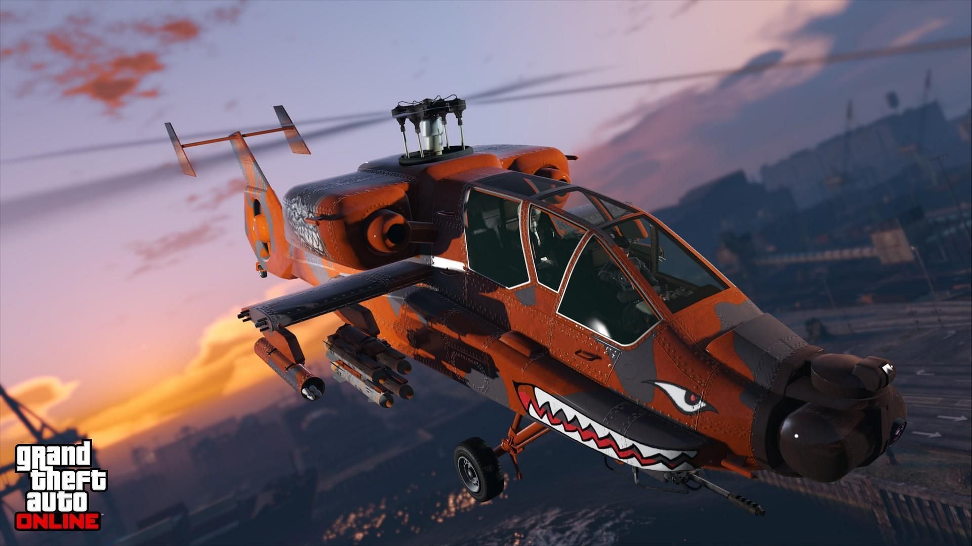 gta online helicopter