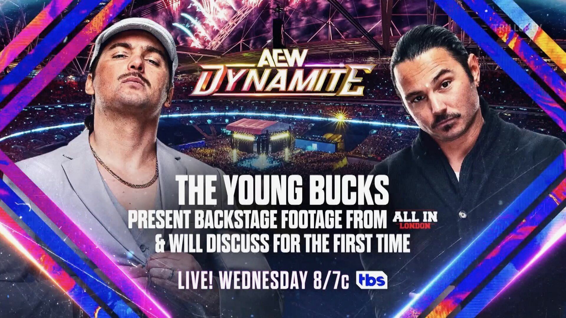 The Young Bucks to air AEW All In backstage footage on Dynamite