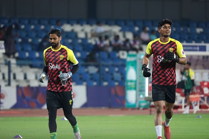"We have nothing to lose but six points to get" - Hyderabad FC goalkeeper Aman Kumar Sahni on close finish to the season | ISL 2023-24