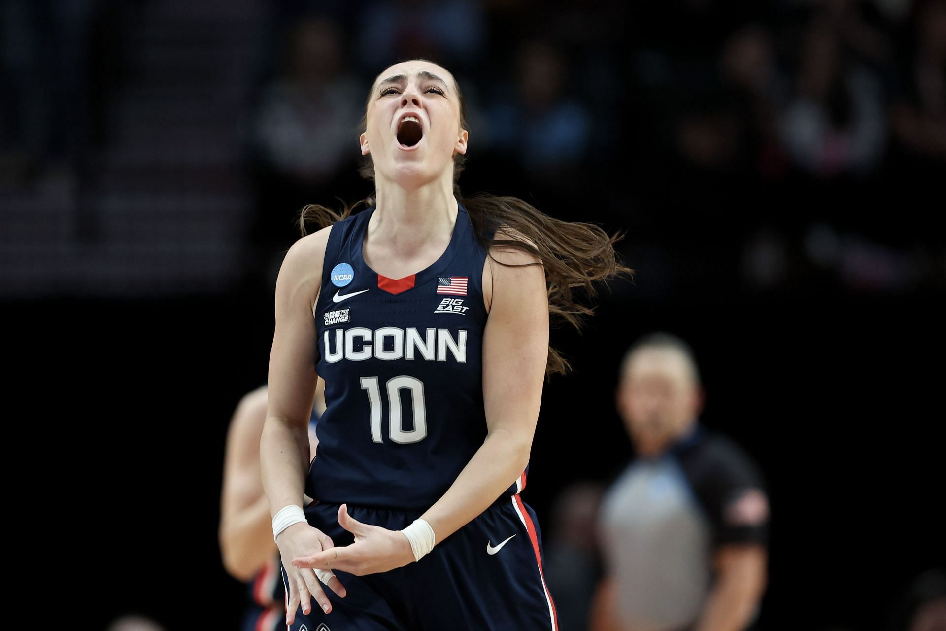 Nika Muhl of UConn.