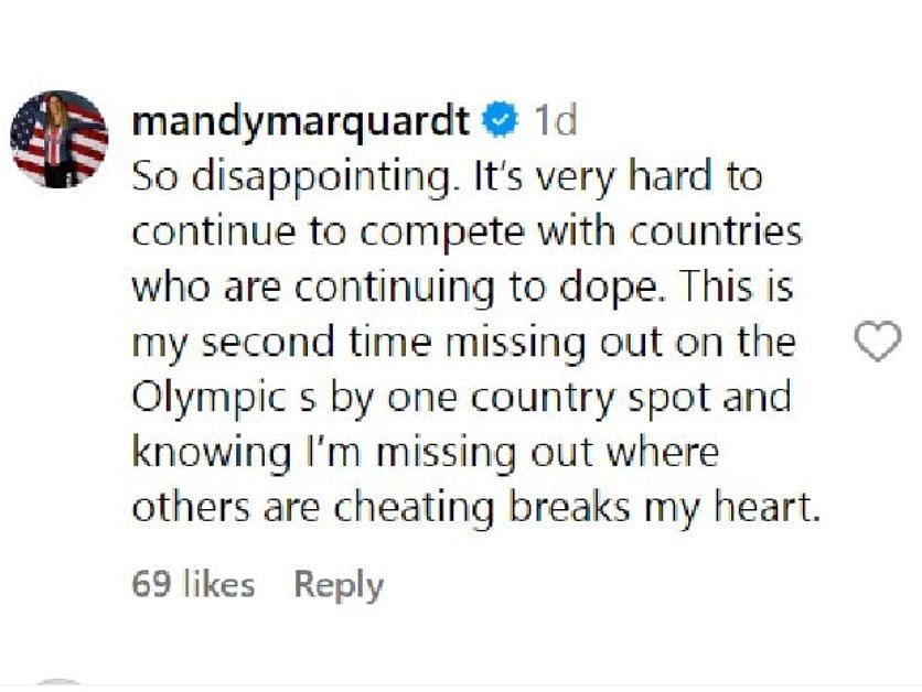 Mandy Marquardt&#039;s comment