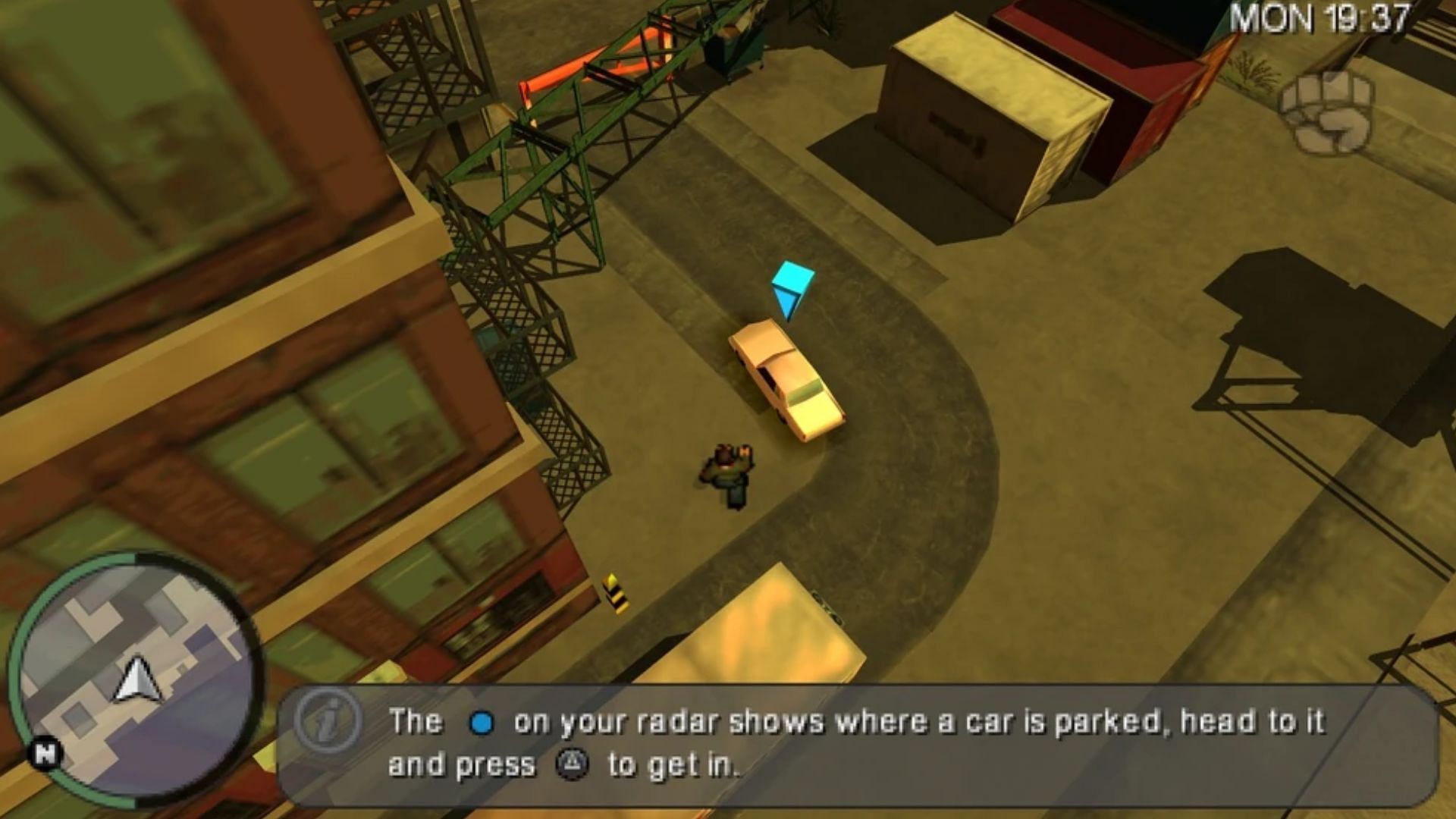 A screenshot of the Grand Theft Auto Chinatown Wars Liberty City map (Image via GTA Wiki)
