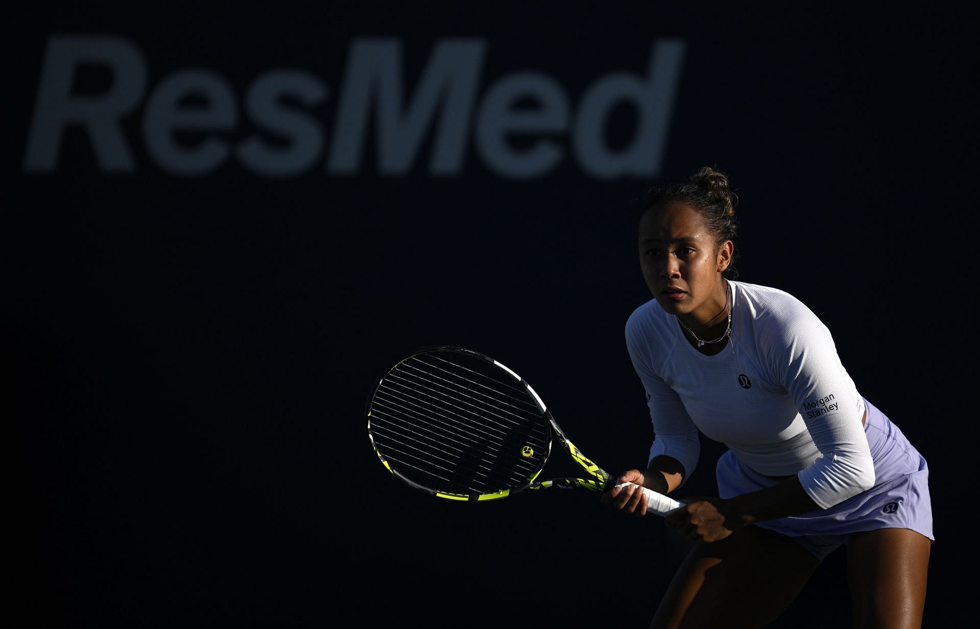 Leylah Fernandez at the 2024 San Diego Open