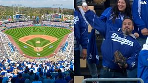 WATCH: Dodgers fan caught on camera throwing fake home run ball back on field
