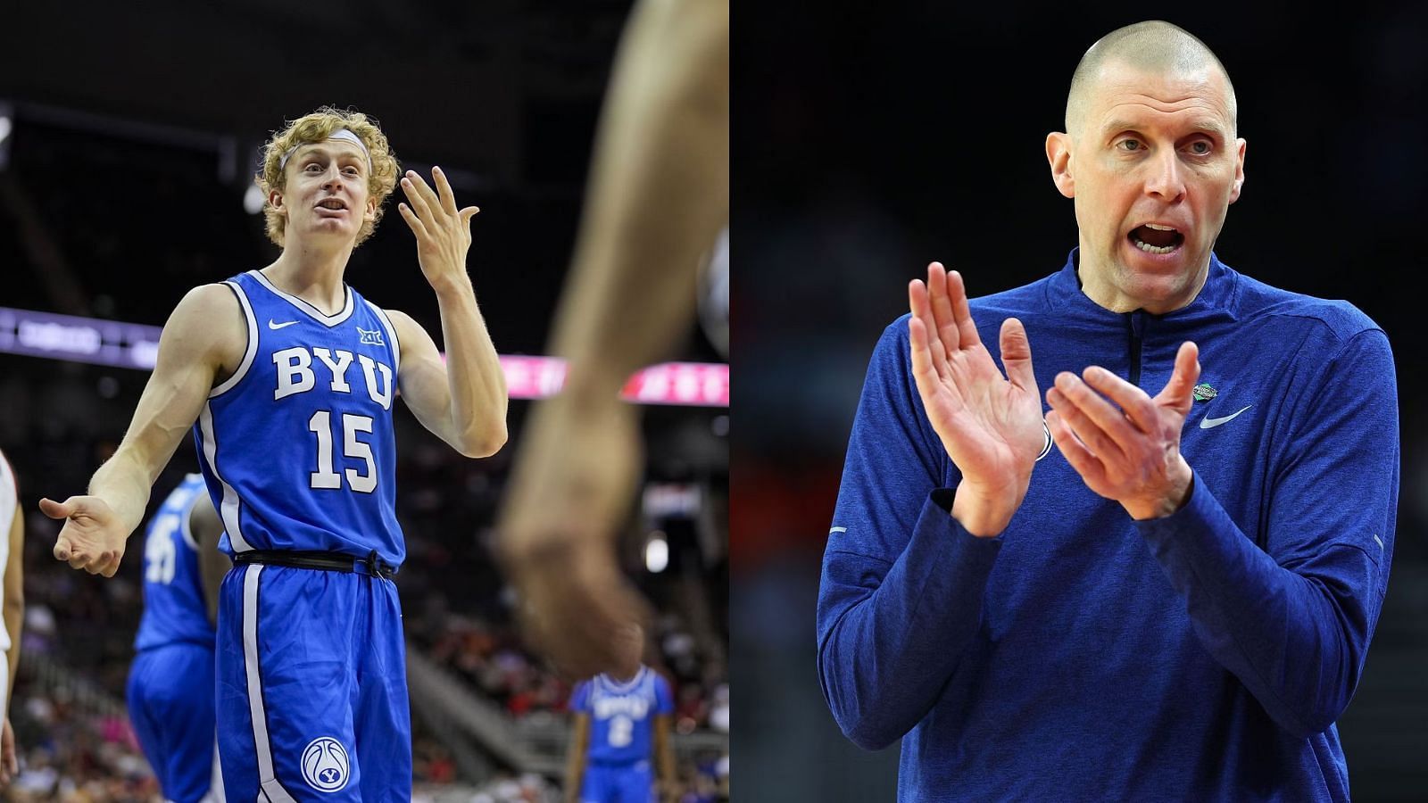 BYU transfer Richie Saunders might follow his coach, Mark Pope, to Kentucky.