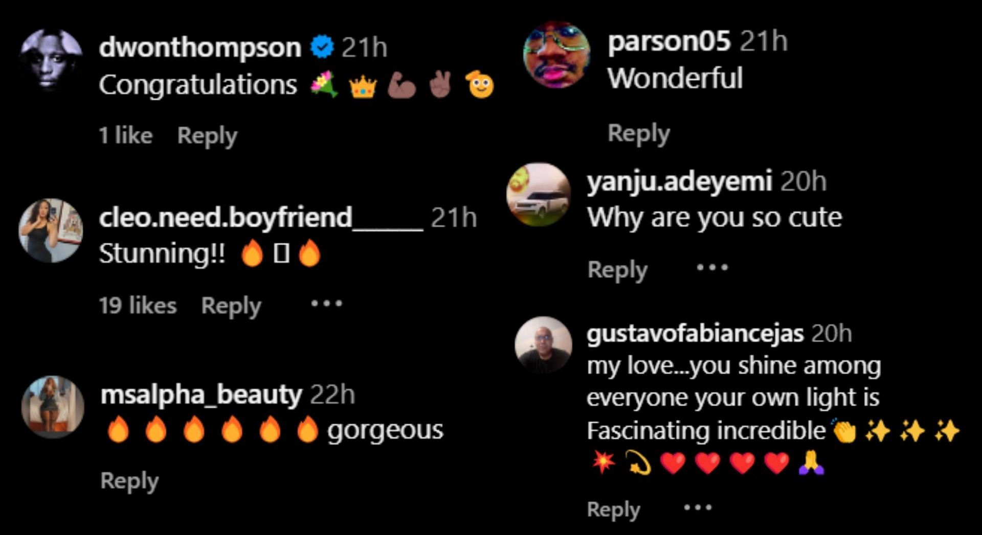 Fan reactions on Serena William&#039;s picture (Image via SportsKeeda)