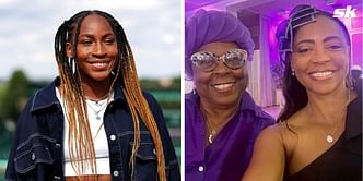 Coco Gauff gushes over her mother Candi and 'honoree' grandmother Yvonne Lee Odom as they attend NCBW luncheon in Florida