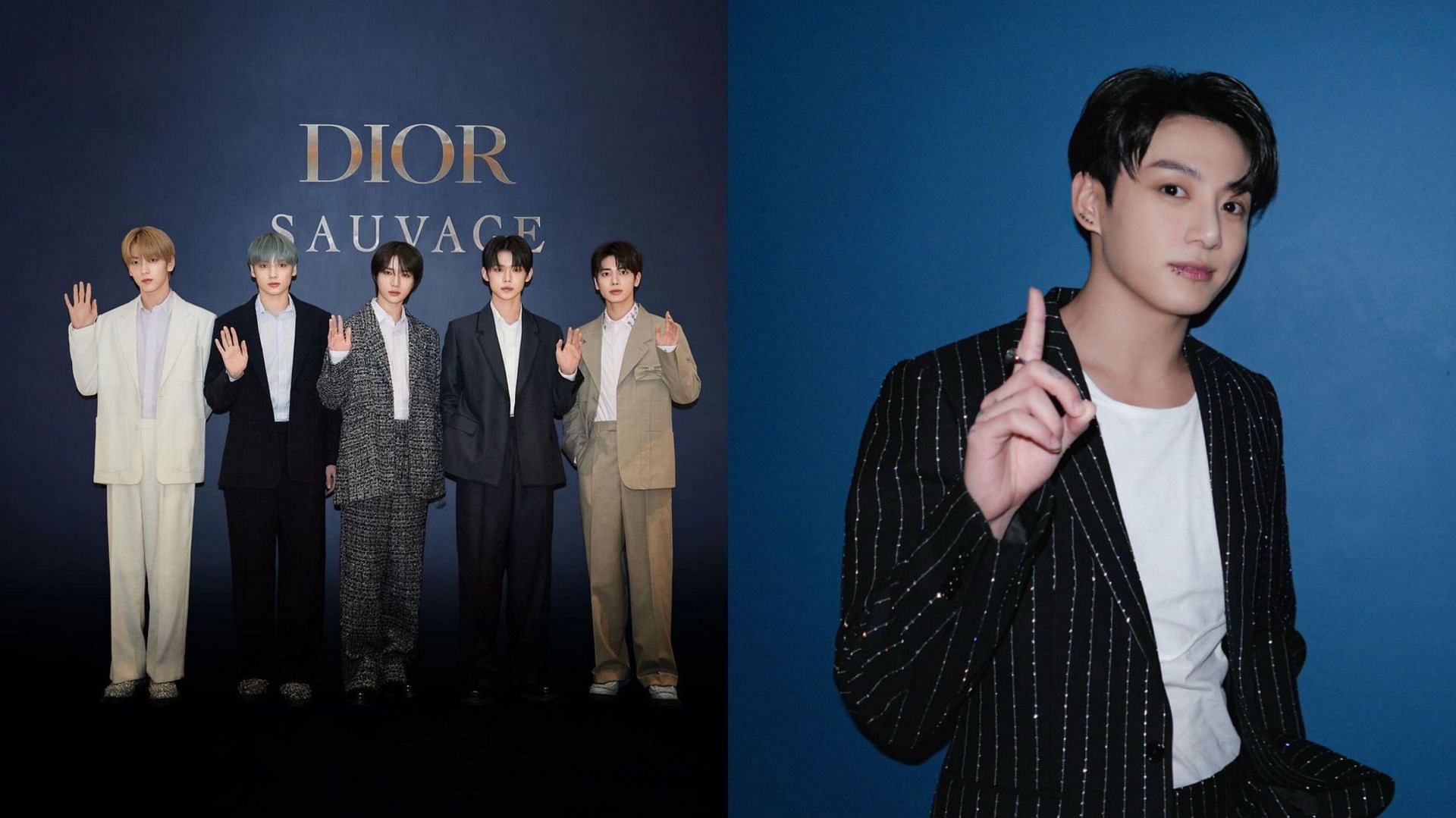 TXT reveals the back story of Tiktok challenges with BTS&rsquo; Jungkook (Image via TXT/Instagram and BTS/TWITTER)