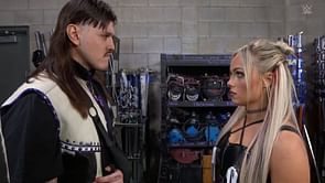 Liv Morgan reacts to confronting Dominik Mysterio in Rhea Ripley's absence on RAW