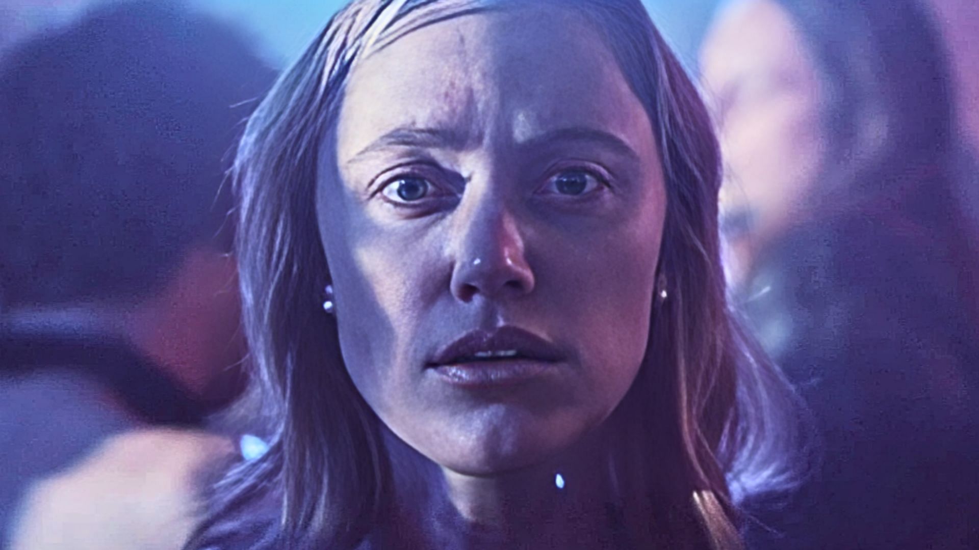 The Stranger is about a rideshare driver named Clare, played by Maika Monroe (Image via Hulu)