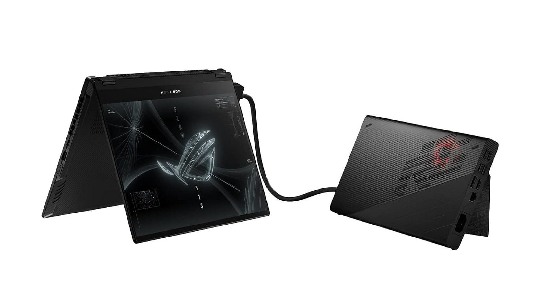 ASUS ROG Flow X13 with XG Mobile (Image via ASUS)