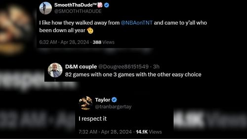 Fans react to Thunder players ditching the TNT broadcast