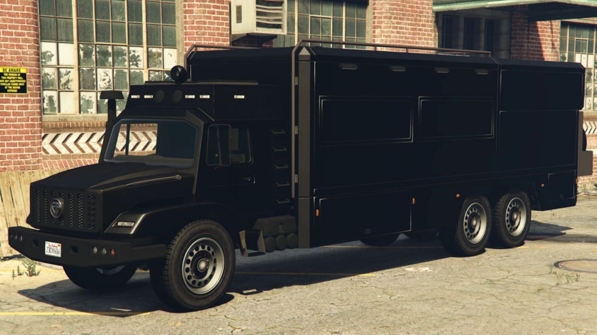 The Benefactor Terrorbyte in its full glory in Grand Theft Auto 5 Online (Image via Rockstar Games)