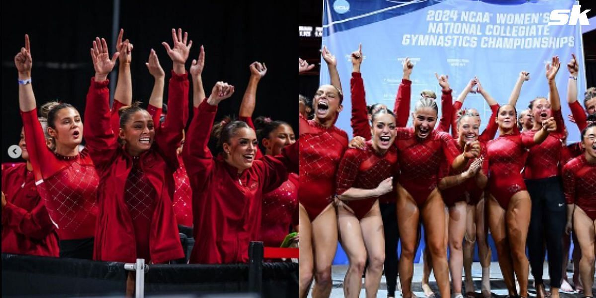 Arkansas Razorbacks concluded their journey of the 2024 NCAA Gymnastics Championships at the semifinals. 