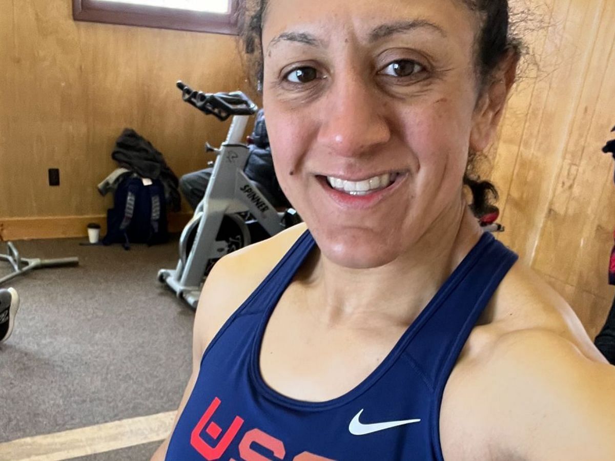 Elana Meyers Taylor&#039;s skincare routine helps her show confidence (Image via Instagram/ @elanameyerstaylor)