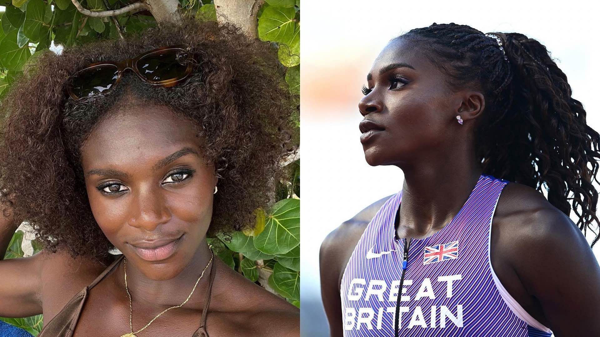 Dina Asher-Smith&rsquo;s go-to hair products (Image via @dinaashersmith/ Instagram)