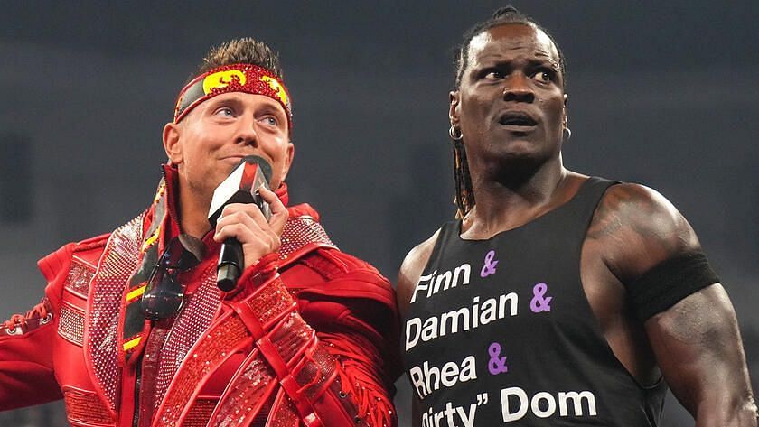 &quot;The Miz and R-Truth argue with The Judgment Day: Raw Day 1 highlights,  Jan. 1, 2024&quot;