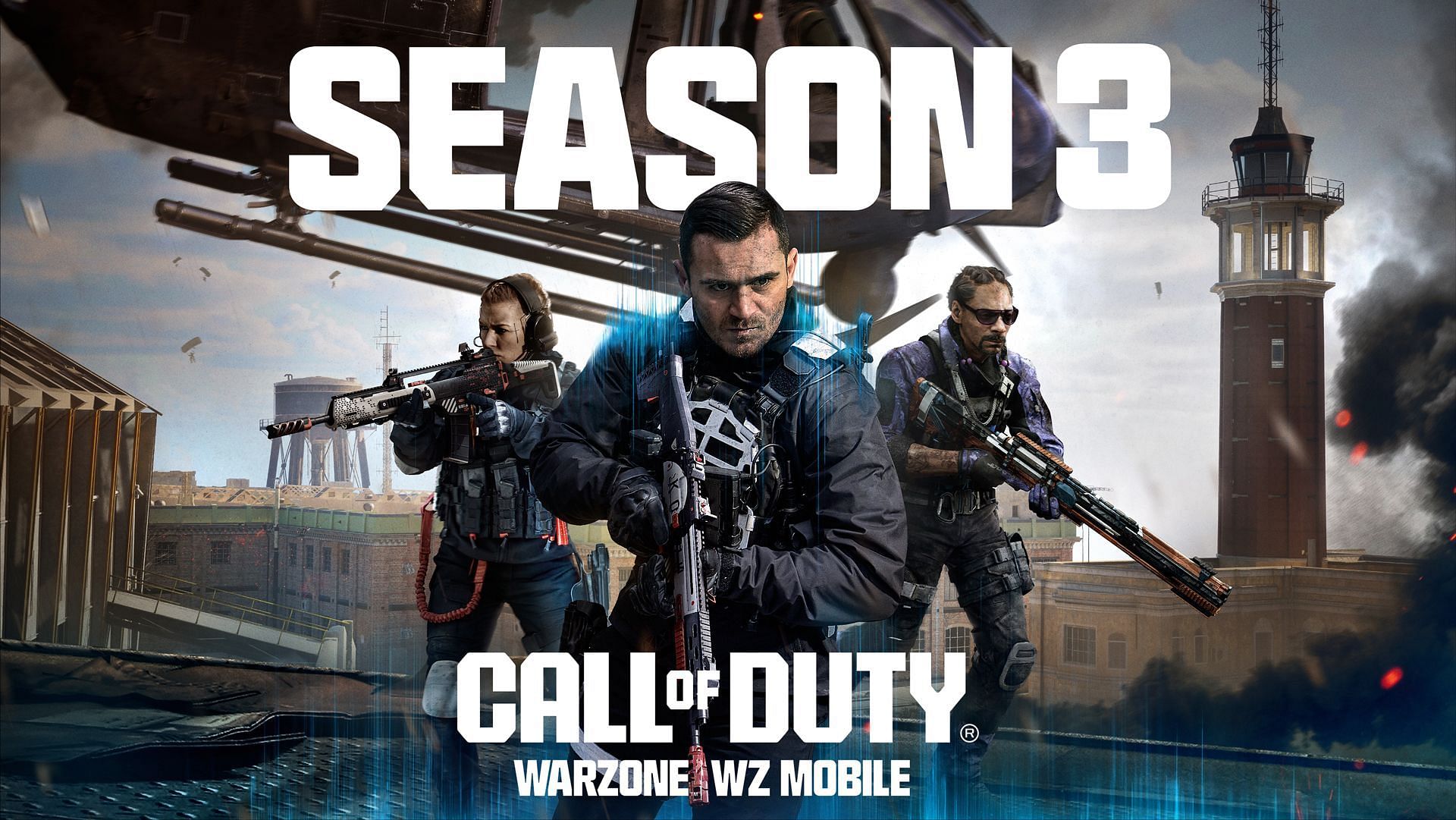 Warzone and MW3 Season 3 pre-load size on PC (Image via Activision)